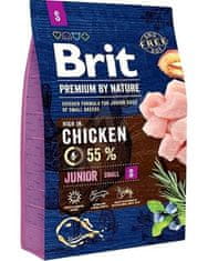 Brit Brit Premium by Nature dog Junior XL 15 kg krmivo pro psy