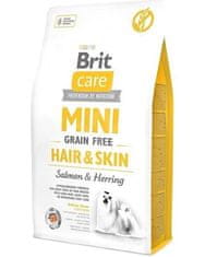 Brit BRIT Care dog MINI Grain Free Hair &amp; Skin 2 kg krmiva pro psy