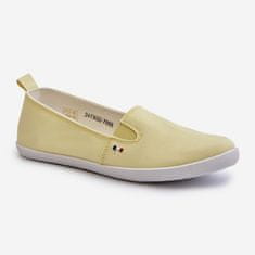 Dámské tenisky Slip-On Yellow velikost 36