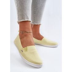 Dámské tenisky Slip-On Yellow velikost 36