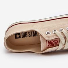 Big Star Pánské nízké tenisky Beige velikost 45