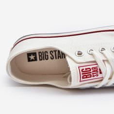 Big Star Pánské nízké tenisky NN174102 White velikost 45