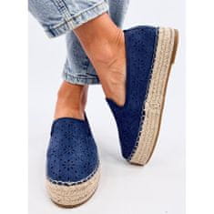 Ažurové espadrilky Blue velikost 38