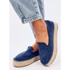 Ažurové espadrilky Blue velikost 38