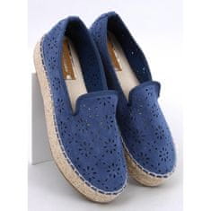 Ažurové espadrilky Blue velikost 38