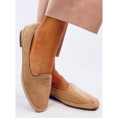 Dámské baleríny espadrille Camel velikost 39