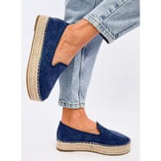 Ažurové espadrilky Blue velikost 38