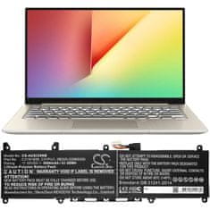 CameronSino Baterie pro Asus VivoBook S13, Adol 13, 3600 mAh, Li-Pol