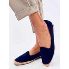 Dámské baleríny espadrille Navy velikost 40