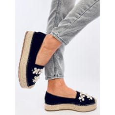 Skořepinové espadrilky Black velikost 38