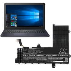 CameronSino Baterie pro Asus EeeBook E502, L502, VivoBook E502, L502, 4050 mAh, Li-Pol