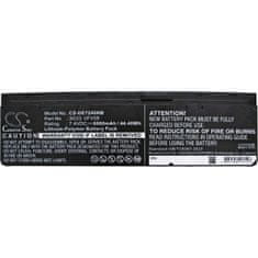 CameronSino Baterie pro Dell Latitude E7240, 7250, Dell Latitude 12, 6000 mAh, Li-Pol