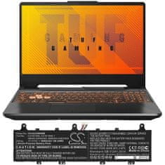 CameronSino Baterie pro Asus Tuf Gaming A15, 5600 mAh, Li-Pol