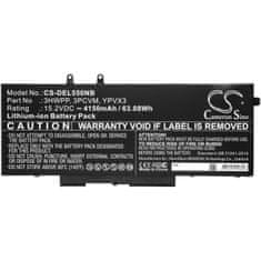 CameronSino Baterie pro Dell Latitude 5501, Latitude 5401, Latitude 14 5410, Latitude 15 5511, 4150 mAh, Li-Ion