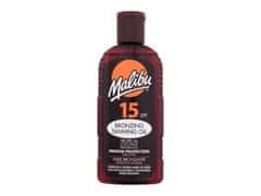 Malibu 200ml bronzing tanning oil spf15