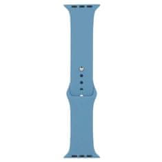 BB-Shop Silikonový řemínek Apple Watch modrý 1 2 3 4 5 6 7 8 9 SE 42 44 45 49 mm