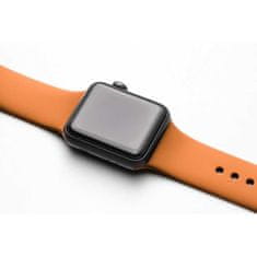 BB-Shop Silikonový řemínek Apple Watch oranžový 1 2 3 4 5 6 7 8 9 SE 42 44 45 49 mm