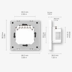 Moes Stmívač světla Zigbee 3.0 Tuya Moes Star Ring