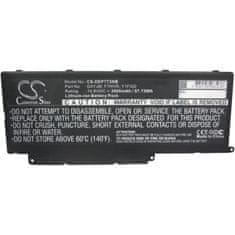 CameronSino Baterie pro Dell Inspiron 14, 15, 17, 3900 mAh, Li-Ion