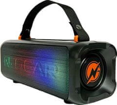 NGS technology N-GEAR PARTY LET'S GO PARTY SPEAKER BLAZOOKA 703 / BT/ 100W/ USB/Disco LED/ MIC / černý