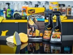 Meguiar's Leather Care Kit - kompletní sada na čištění a ochranu kožených povrchů