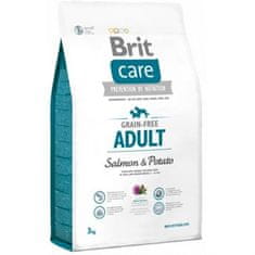 Brit BRIT Care dog Grain free Adult Salmon &amp; Potato 3 kg krmiva pro psy