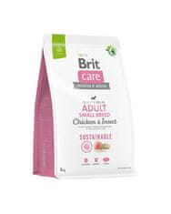 Brit Brit Care dog Sustainable Adult Small Breed 3 kg krmivo pro psy