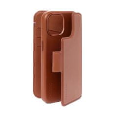 Decoded Decoded Leather Detachable Wallet, tan - iPhone 15 Plus