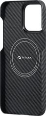 Pitaka Pitaka MagEZ 4 1500D case, black/grey twill - iPhone 15 Pro