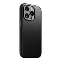 Nomad Nomad Modern Leather Case, black - iPhone 15 Pro