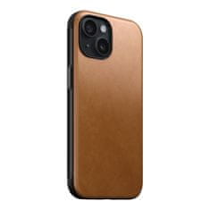 Nomad Nomad Modern Leather Case, english tan - iPhone 15