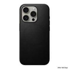 Nomad Nomad Modern Leather Case, black - iPhone 15 Pro