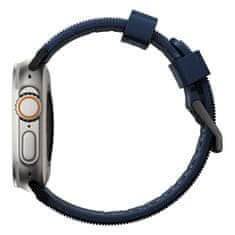 Nomad Nomad Rugged Strap, atlantic blue/black - AW Ultra 2/1 49mm 9/8/7 45mm/6/SE/5/4 44mm/3/2/1 42mm