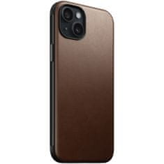 Nomad Nomad Modern Leather Case, brown - iPhone 15 Plus