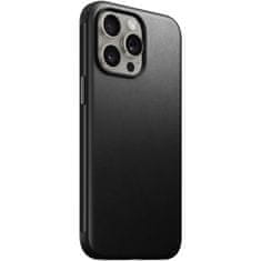 Nomad Nomad Modern Leather Case, black - iPhone 15 Pro Max