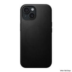 Nomad Nomad Modern Leather Case, black - iPhone 15