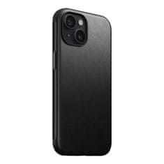 Nomad Nomad Modern Leather Case, black - iPhone 15