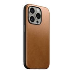 Nomad Nomad Modern Leather Case, english tan - iPhone 15 Pro