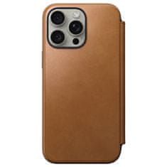 Nomad Nomad Modern Leather Folio, english tan - iPhone 15 Pro Max