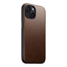 Nomad Nomad Modern Leather Case, brown - iPhone 15