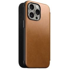 Nomad Nomad Modern Leather Folio, english tan - iPhone 15 Pro Max