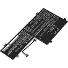 CameronSino Baterie pro Lenovo Yoga C740, 5050 mAh, Li-Pol