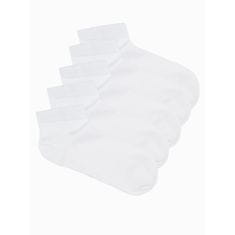 Edoti Pánské ponožky U479 bílé 5-pack MDN125186 39-43