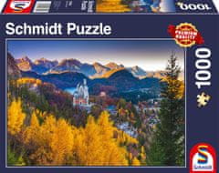 Schmidt Puzzle Podzimní Neuschwanstein 1000 dílků