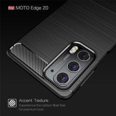 Techsuit Kryt Motorola EDGE 20 5G Armored Carbon black