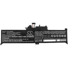 CameronSino Baterie pro Lenovo Thinkpad Yoga 260, 2900 mAh, Li-Ion