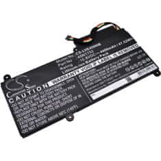 CameronSino Baterie pro Lenovo ThinkPad E450, E455, E460, E465, T470p a ThinkPad Edge E450 i7, 4400 mAh, Li-Ion