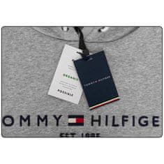 Tommy Hilfiger Mikina šedá 179 - 183 cm/L Core Tommy Logo Hoody