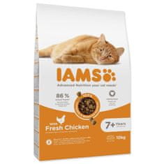 IAMS Krmivo Cat Senior Chicken 10kg