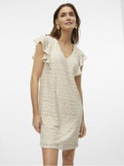 Vero Moda Dámské šaty VMMAYA Regular Fit 10304459 Birch (Velikost L)
